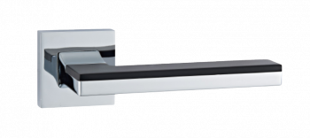 Ручки раздельные ABRISS R50.122 CP/MBP (хром/черный матовый)