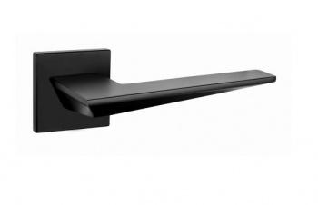 Ручка дверная РЕНЦ INDH 320-03 slim B "Кроне" черный 
