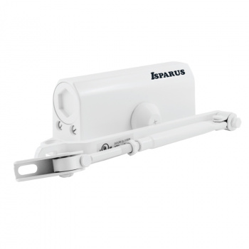 Доводчик ISPARUS 430 (от 50 до 110 кг) (белый) морозостойкий