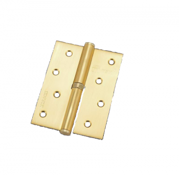 Петля МСМ 4"*3"*2,5мм SВ золото мат. (правая)