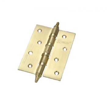 Петля МСМ 4"*3"*2,5мм (К) SВ золото мат.
