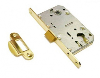 Защелка под цилиндр ADDEN BAU KEY 418 GOLD