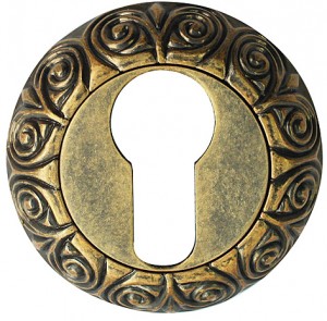 Накладка цилиндр. BUSSARE B0-20 ANT.BRASS