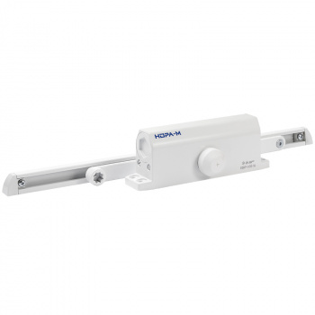 Доводчик ISPARUS 450 Slider (от 110 до 150 кг) (белый) морозостойкий со скользящей тягой