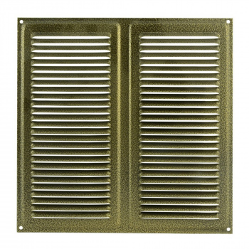 Решетка вент. 250*250 ст.бронза с сеткой НОРА-М