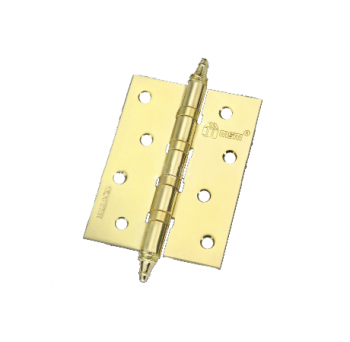 Петля МСМ 4"*3"*2,5мм (К) РВ золото