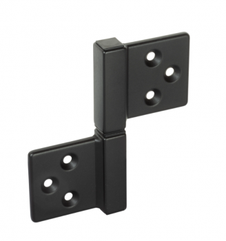 Петля дверная без врезки RUSH QE 8538 BLACK