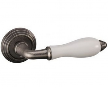 Ручка ADDEN BAU PORCELLANA V214 AGED SILVER