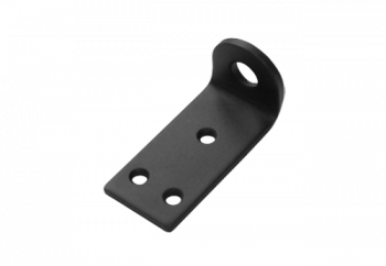 Проушина угловая усиленная 80*45*40 (черный) ДОМАРТ