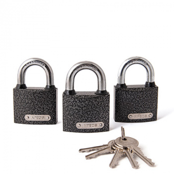 Замки висячий Apecs PD-01-50-Blister (3Locks+5Keys)