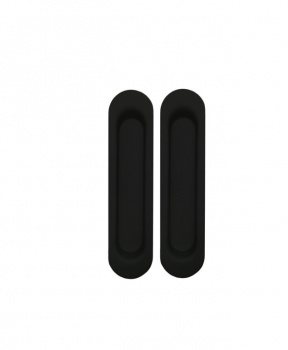 Ручка на раздвижные двери VETTORE L 010 MBP (черный мат.)