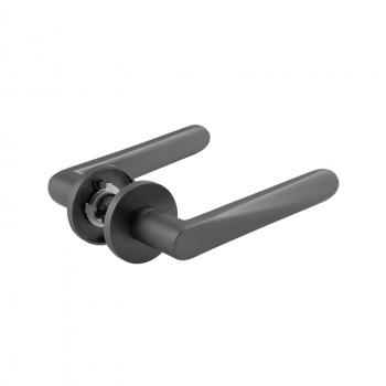 Ручка дверная Slim 136А графит 