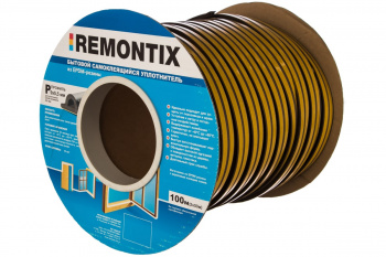 Уплотнитель Remontix Р коричневый 100м