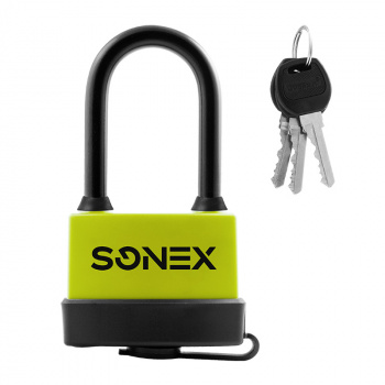 Замок навесной всепогодный SONEX ЗНВ-7д-83 (83мм) (3кл.)