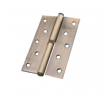Петля МСМ 5"*3"*2,5мм АВ бронза (правая)