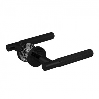 Ручка дверная Slim 139А черный 