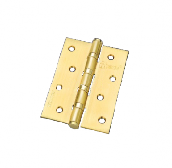 Петля МСМ 4"*3"*2,5мм SВ золото мат.