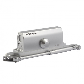 Доводчик ISPARUS 450 (от 120 до 170 кг) (серебро) морозостойкий 