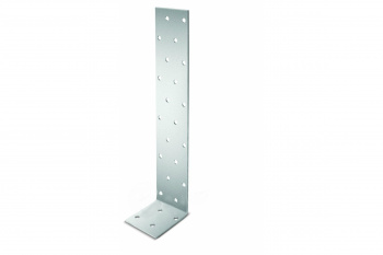 Крепежный уголок оцинкованный анкерный 40*200*40*2,0 KUL-40*200 