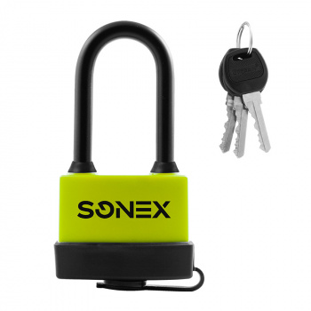 Замок навесной всепогодный SONEX ЗНВ-7д-72 (72мм) (3кл.)