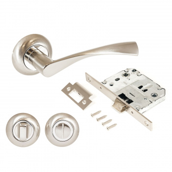 Комплект "ОСКАР" SN+L7050S SN+BK-R1 SN (1380/S7050) мат.никель