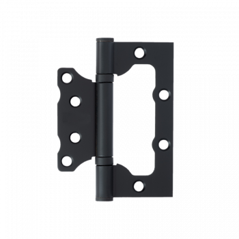 Петли VETTORE FLUSH накл. 100*75*2.5мм MBP (черный матовый)