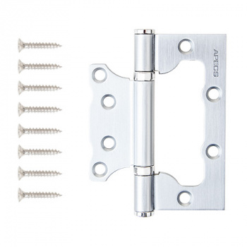 Петля накладная Apecs 100*75*2,5-B2-Steel-CRS