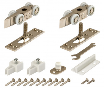 Комплект роликов для раздвиж. дверей DIY Comfort 80/4 kit (877+882)