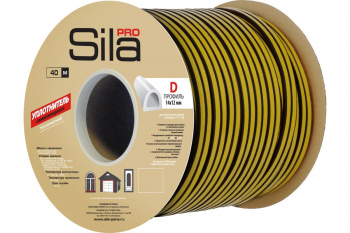 Уплотнитель Sila pro D40 черный (14*12) 