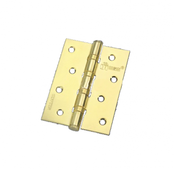Петля МСМ 4"*3"*2,5мм РВ золото